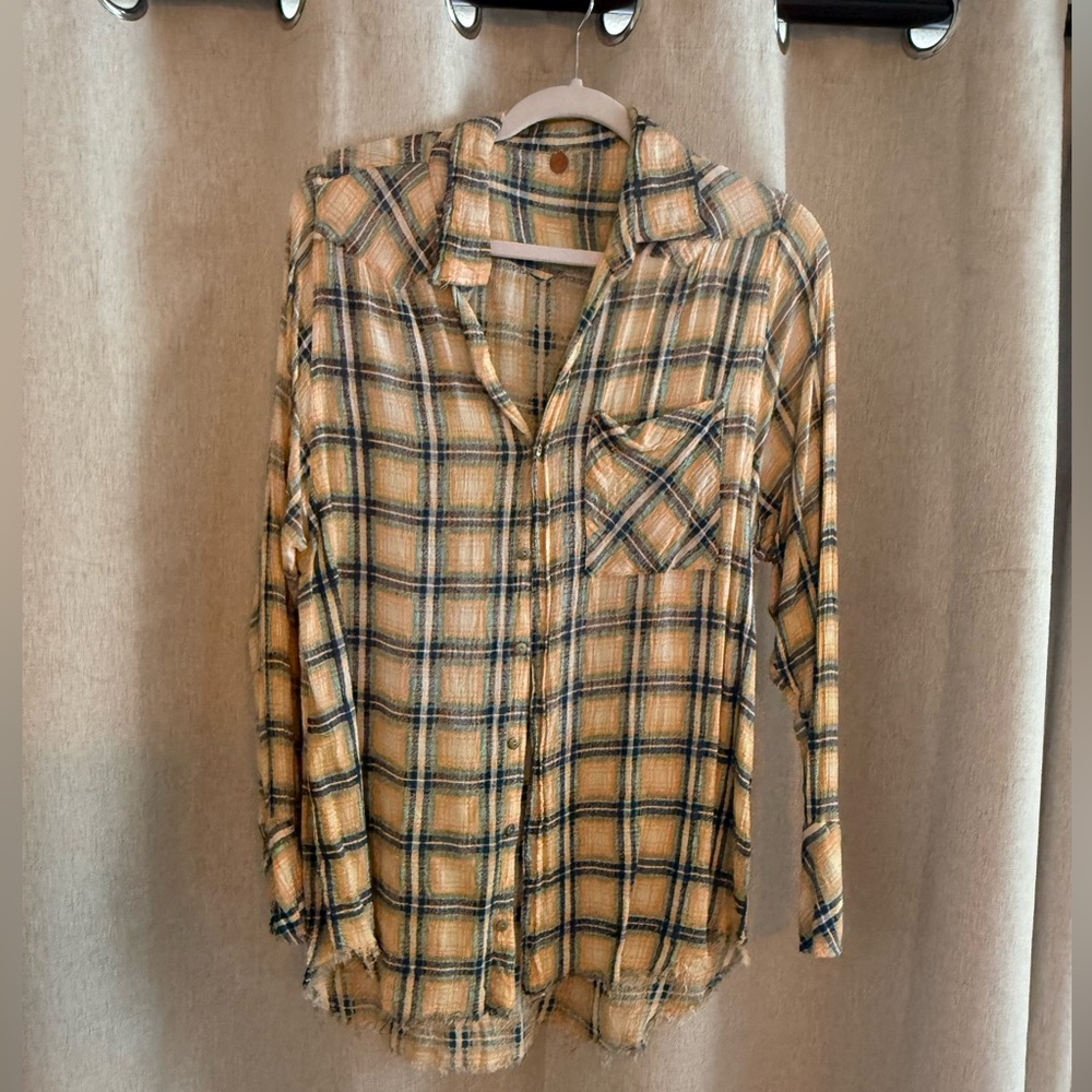 FP One Plaid Button-Up Shirt
